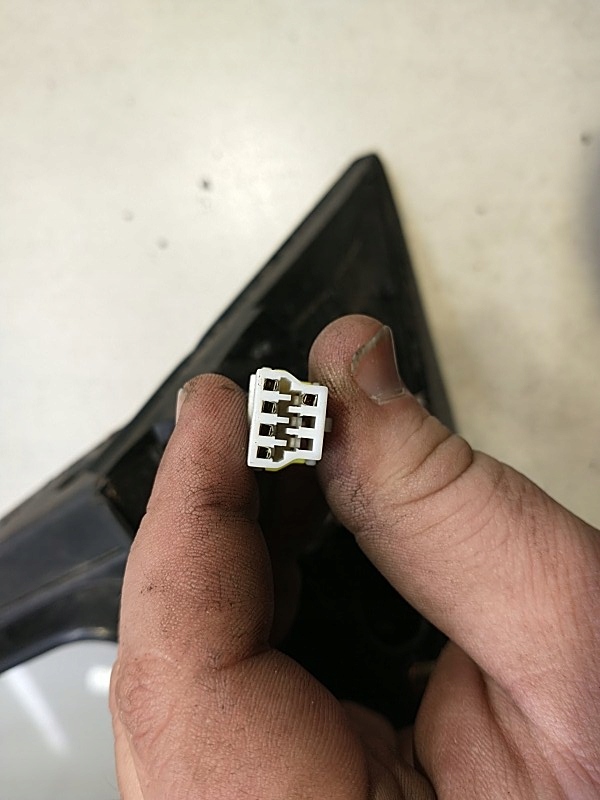 фото №11, Зеркало правое 5 pin galant viii 2.0 012091