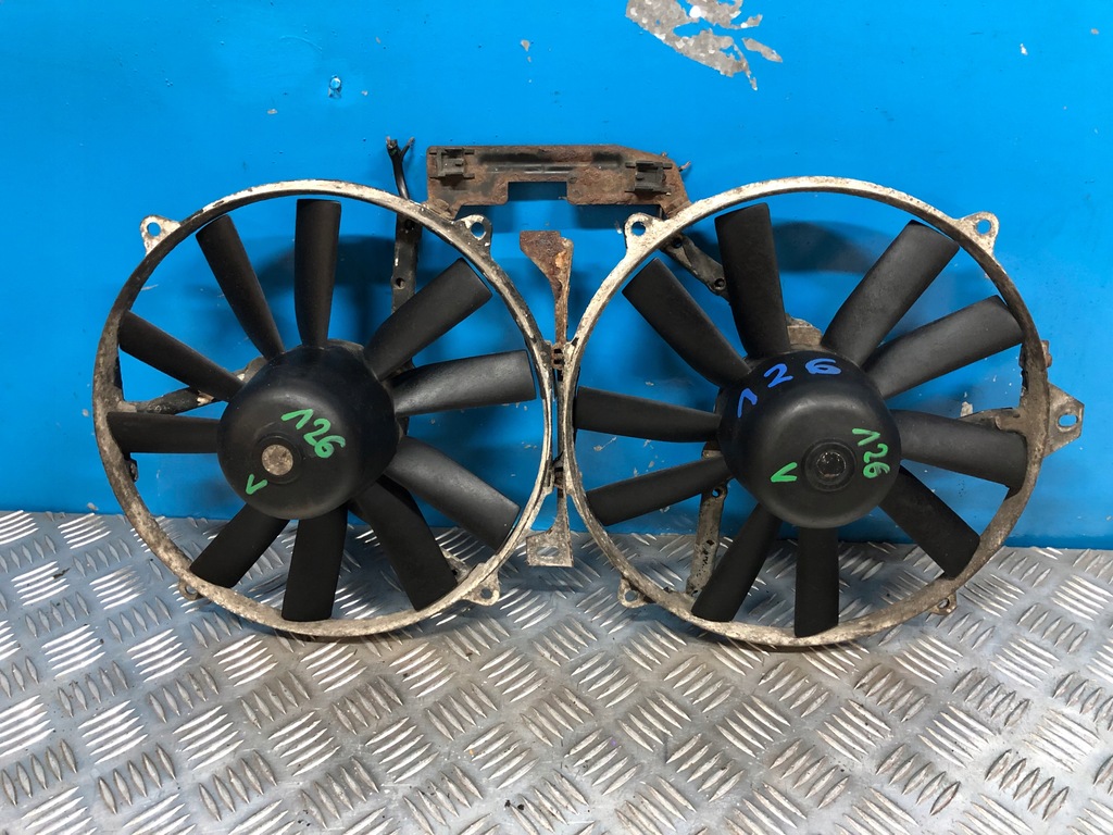 фото №1, Mercedes w126 вентиляторы радиатора