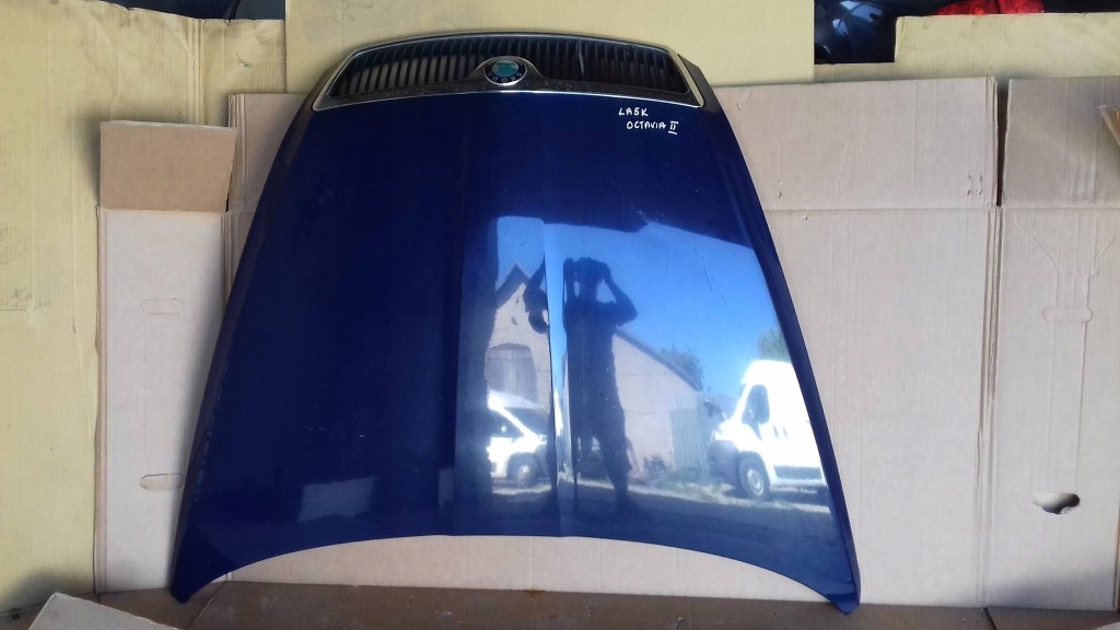 Купить Капот крышка перед передняя skoda octavia ii 04-08 lak. lf5a