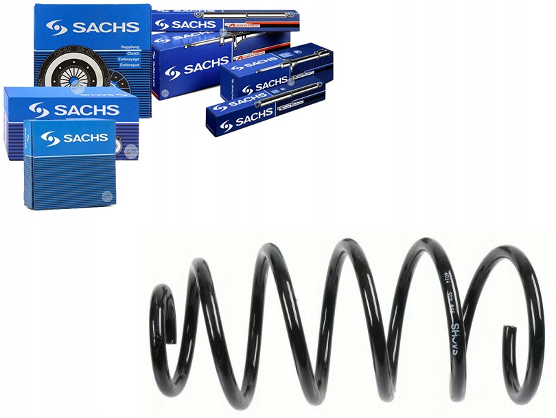 фото №1, Sachs пружина подвеска audi tt 1.8 10.98-06.06