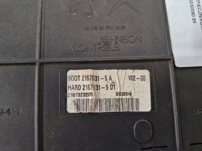 фото №7, Citroen c4 1 i модуль блок керування коробка запобіжників bsi 9656530580