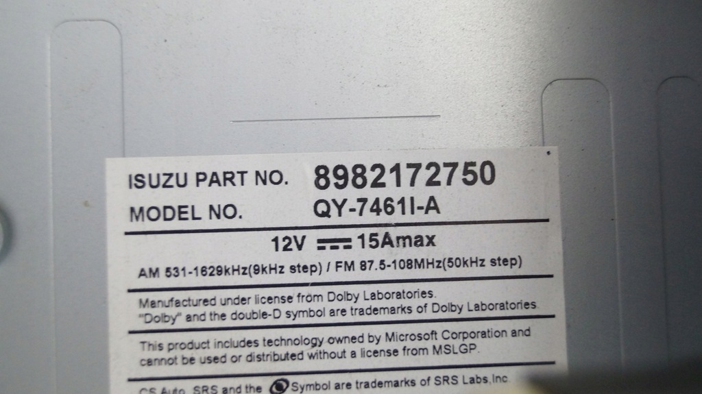 фото №4, Isuzu d max ii 11- навигация радио t