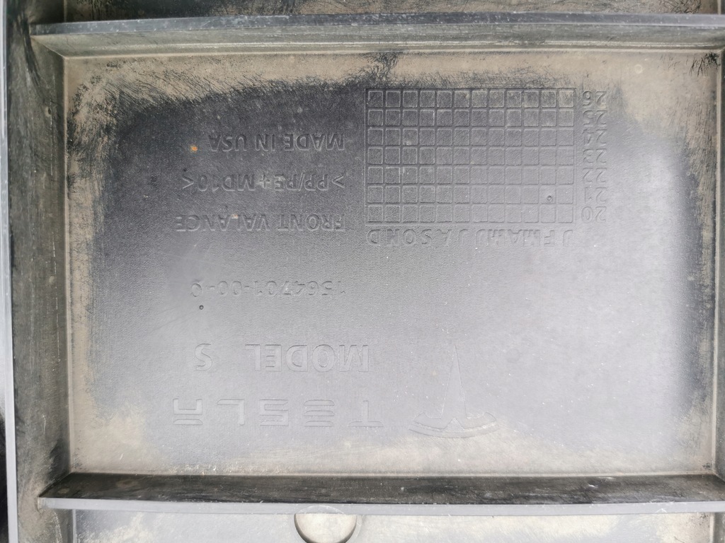 фото №12, Плита захист pod бампер передній tesla s plaid 1564701-00-c
