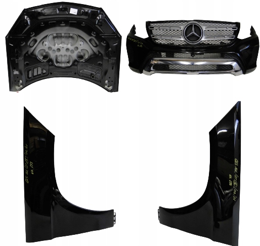 фото №1, Mercedes gls x166 166 капот бампер крылья 197