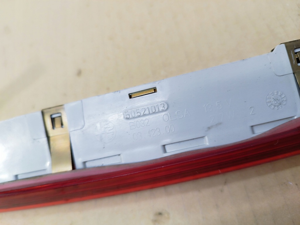 фото №6, Лампа третий свет стоп крышки задняя alfa romeo mito lata 2008-2016