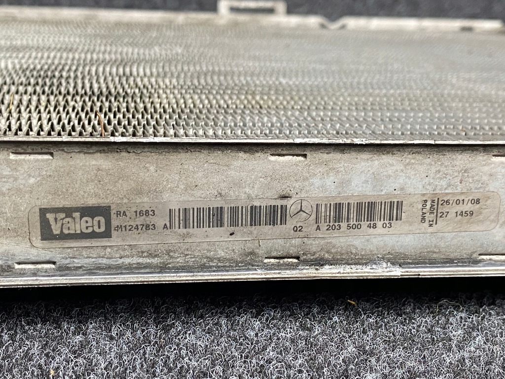 фото №7, Mercedes clk c209 350 2005- радиатор wody кондиционер