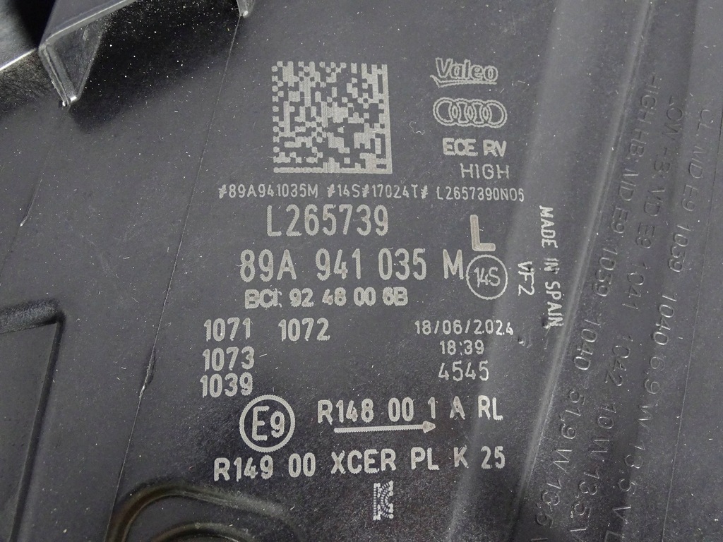 фото №9, Лампа перед передня ліва audi q4 e-tron 89a