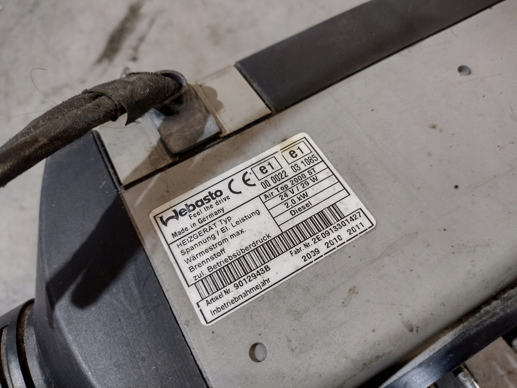 фото №8, Webasto air top 2000 st 000022031085