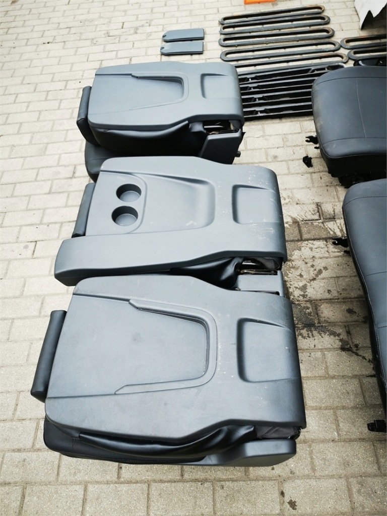 фото №11, Scudo ii expert jumpy 07-14 салон сидіння заднє сидіння 2+3 ряд ремені підлога kpl