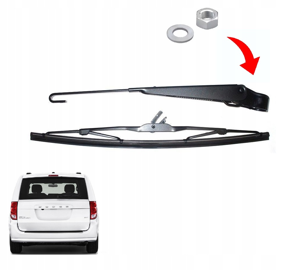 фото №1, Важіль двірник na задня dodge grand caravan 2008-