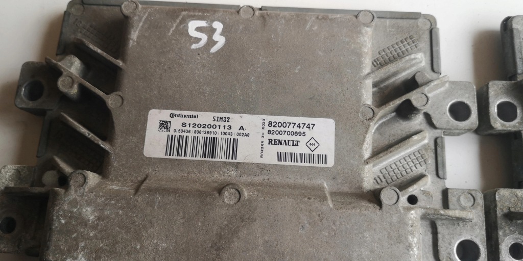 фото №3, Бортовой компьютер ecu twingo renault s120200113a оригинал
