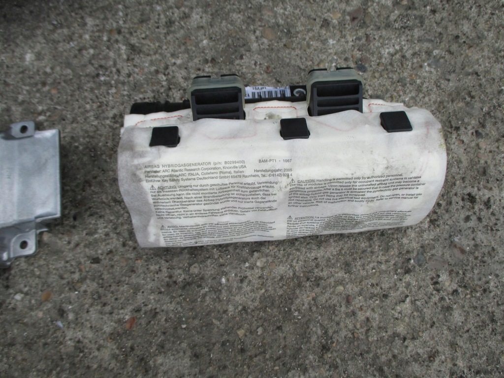 фото №6, Opel vectra c signum 02-05 консоль подушки безопасности датчик