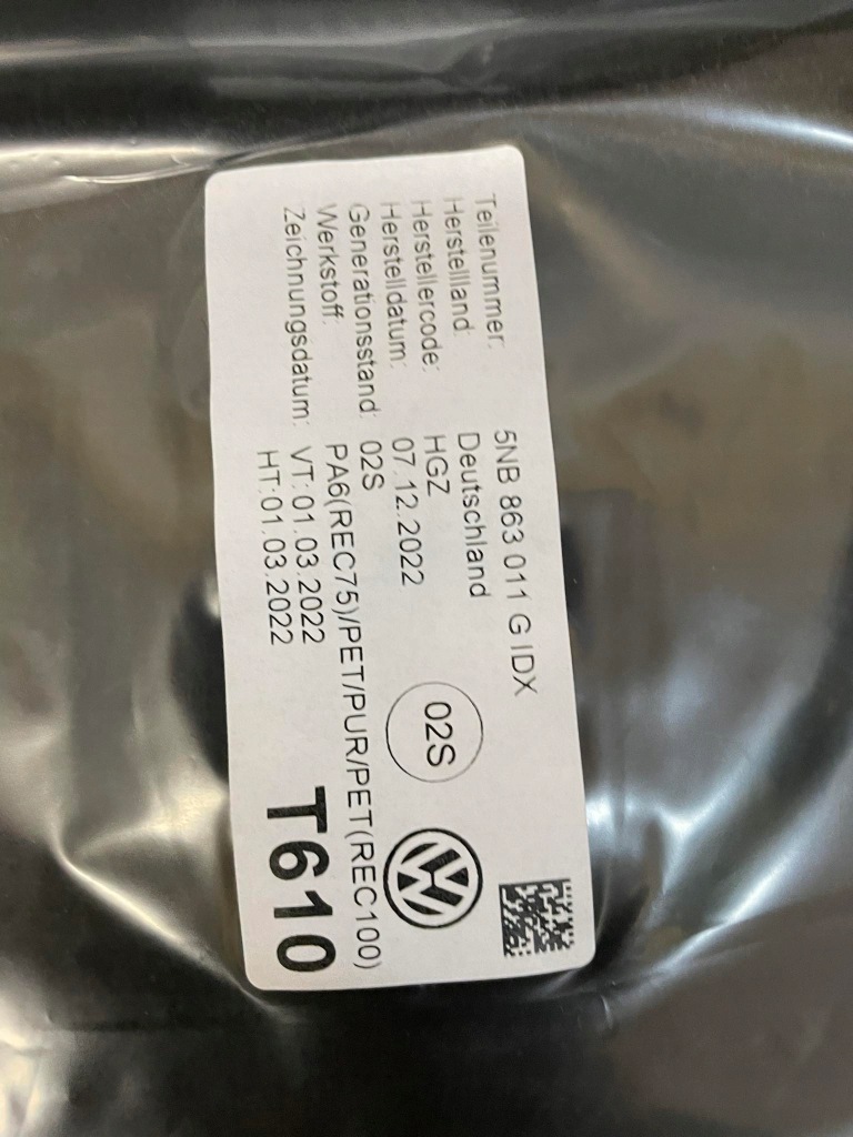 фото №6, Vw tiguan ii килимки nowe 5nb863011 5nb863011g