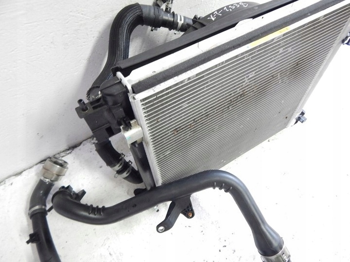 фото №7, X-trail t32 lift 1.3 комплект радіатор вентилятор xtrail x trail