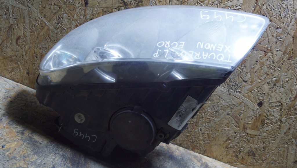 фото №7, Vw touareg 7l лампа левая перед ксенон eu
