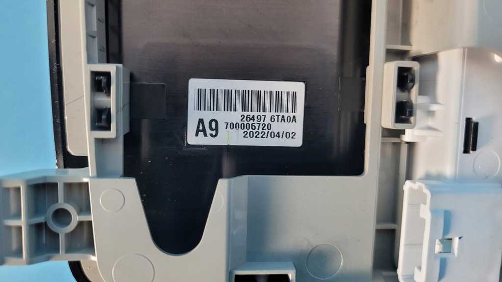 фото №14, Nissan qashqai iii j12e 22r лампа освітлення салону бардачок 264306ra0a