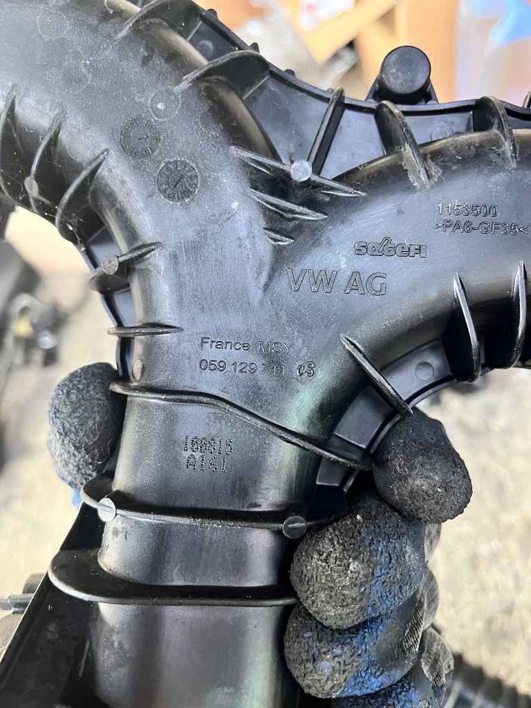 фото №2, Audi a6 c7 4g 3.0 tdi crt коллектор всасывающий