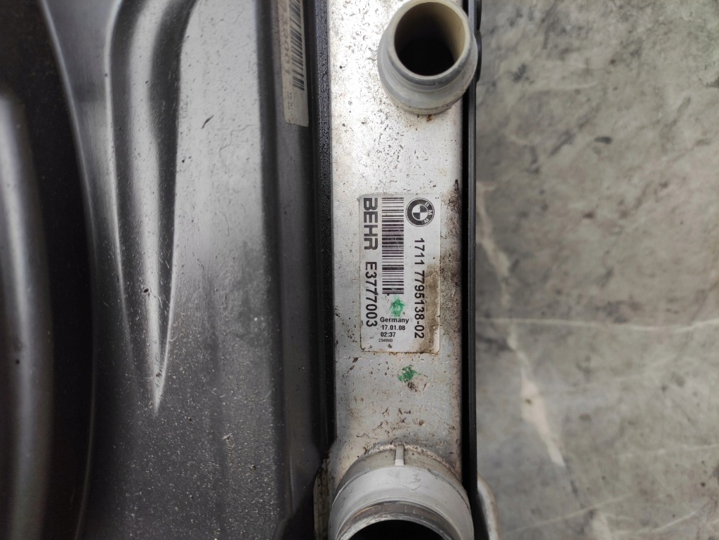 Ремінь передній підсилювач передній радіатор вентилятор bmw e60 e61 535i n54b30 3 в Україні