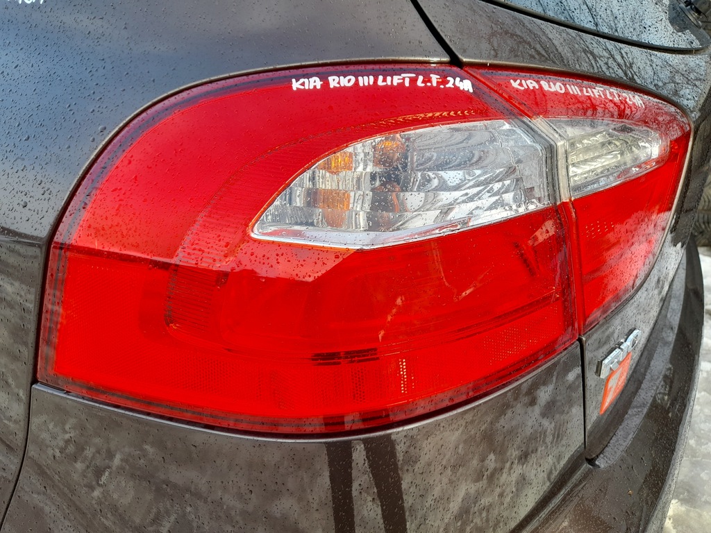 фото №8, Kia rio iii lift лампа лівий задня ліва задня крила з крила