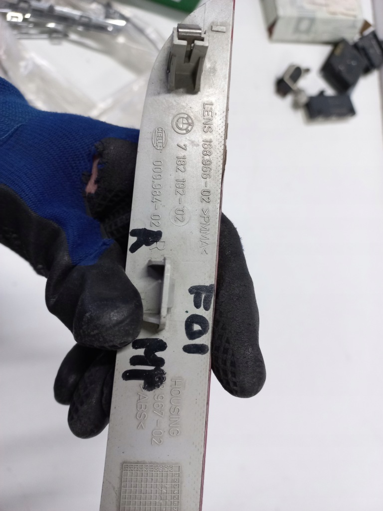 фото №2, Відбивач бампера задня bmw f01 7182192