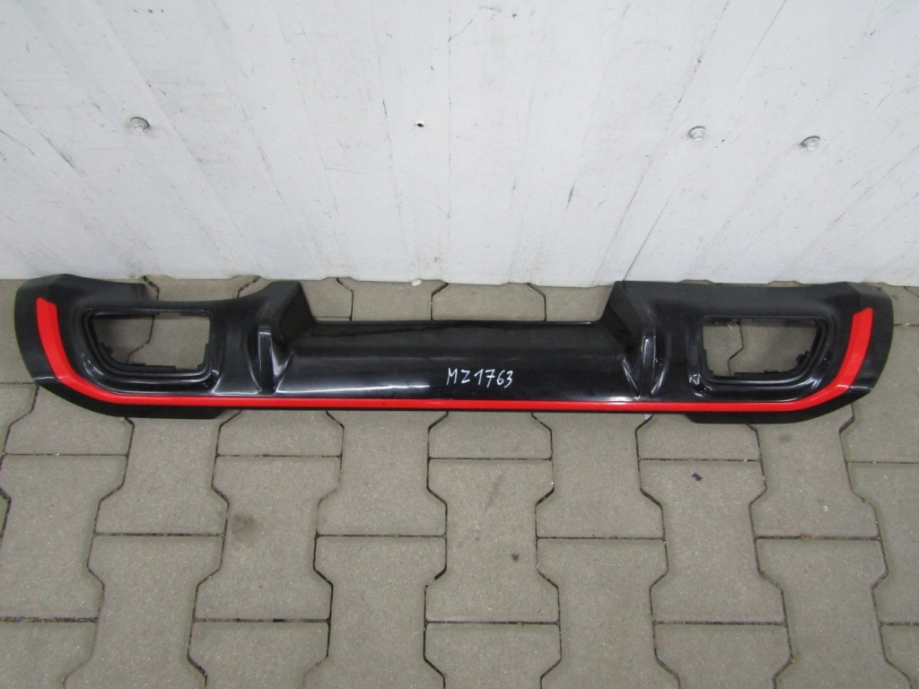 фото №1, Kia picanto gt диффузор бампера задняя 86612-g6ab0