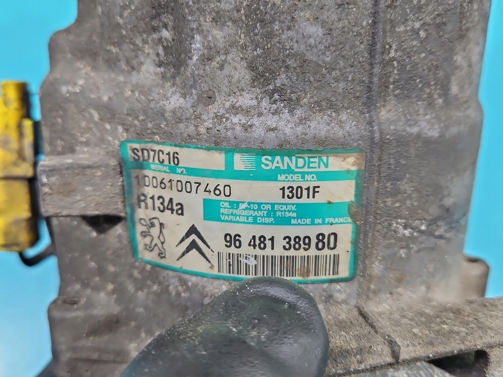 фото №10, Компрессор кондиционера компрессор citroen c5 i 9648138980