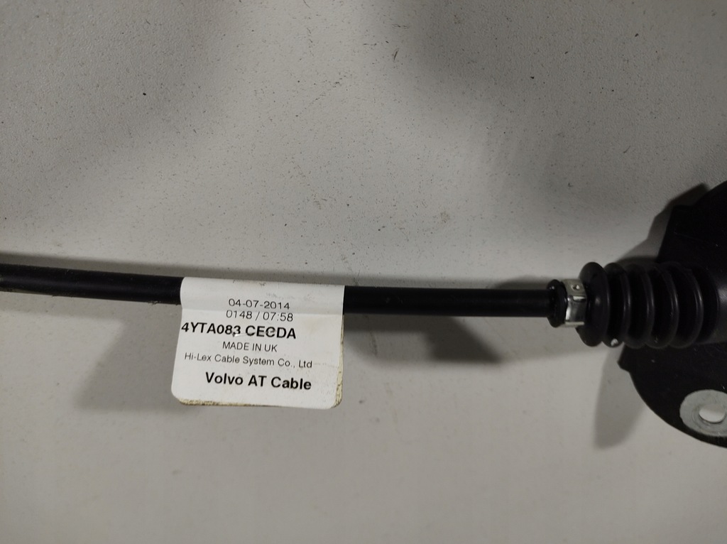 фото №6, Volvo v40 1.6d 12r- трос переключения передач автоматическая коробка передач