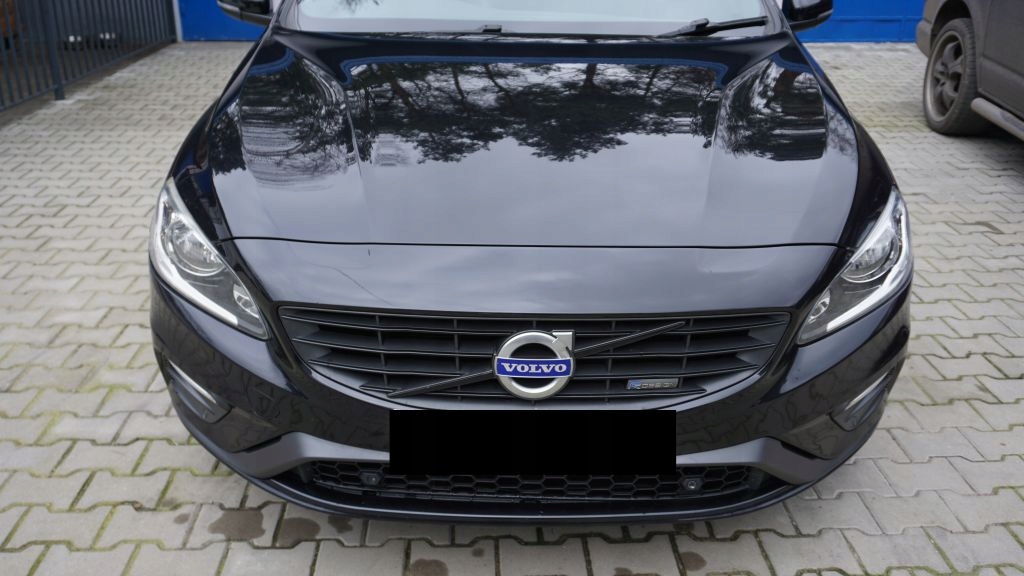 Купить Volvo s60 v60 рестайлинг  - капот крышка двигателя черная 452