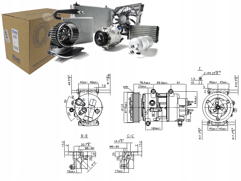 фото №1, Компресор кондиціонера citroen c3 picasso 1.6 hdi
