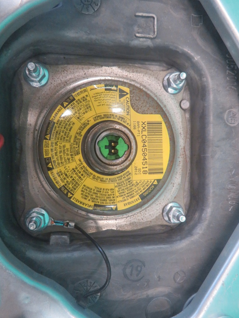 фото №6, Подушка воздушная подушка безопасности водителя vw crafter 12r 90686006029