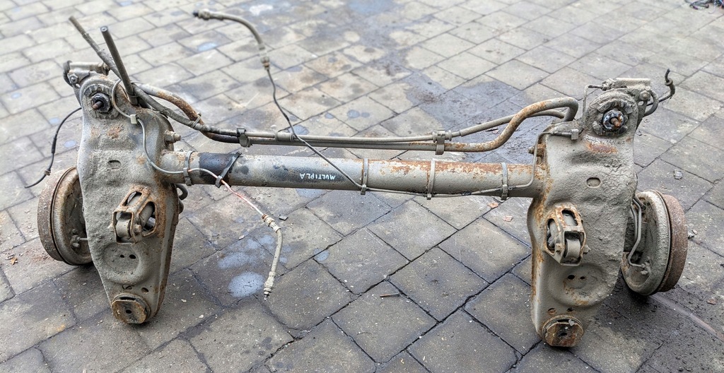 фото №1, Oś задняя балка, подвеска fiat multipla ii abs