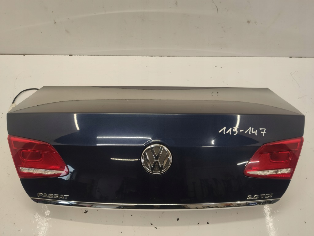 фото №1, Vw passat b7 sedan крышка багажника багажника lh5x