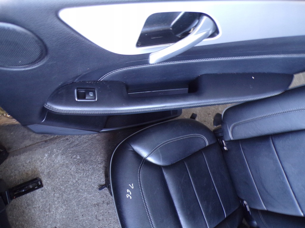 фото №10, Сидіння шкіряний заднє сидіння обшивки mercedes w166 europa