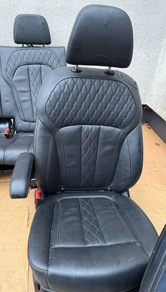 фото №7, Bmw x7 g07 сидіння заднє сидіння 3 ряди individual вентильовані комфортні сидіння комплект