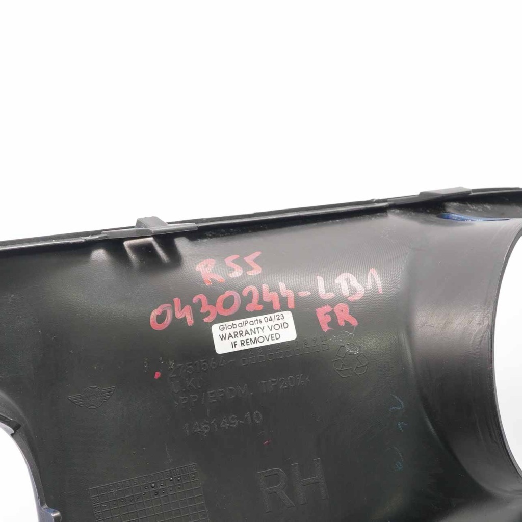 фото №12, Mini r55 r56 захист бампер правий перед niebieski