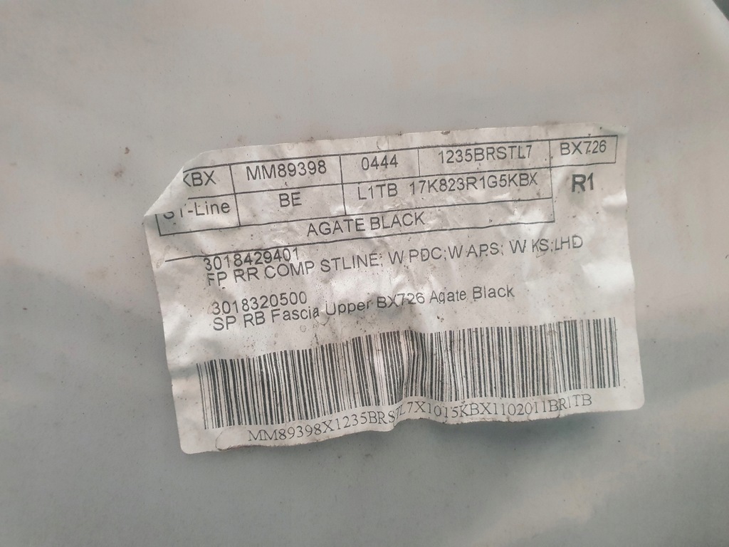 фото №9, Бампер ford puma mk2 ii st-line задняя задний