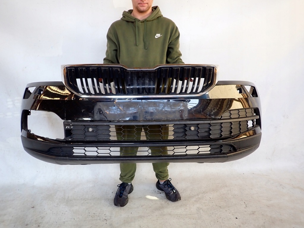 фото №1, Skoda karoq 17- бампер перед передний spr pdc