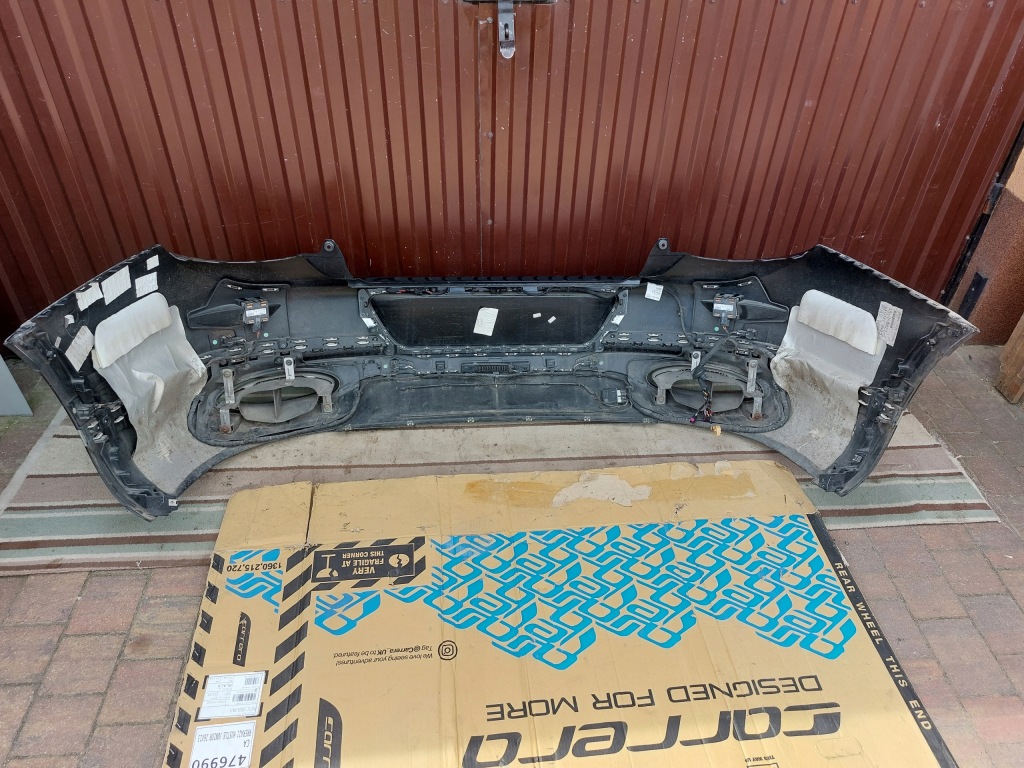 Бампер задний  bentley continental gt 19r чёрный l09n радары Киев