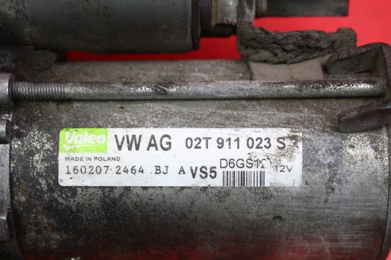 Стартер test bmd 02t911023s d6gs12 vw polo 4 iv 9n 1.2 6v 55 km 05-09 Цена