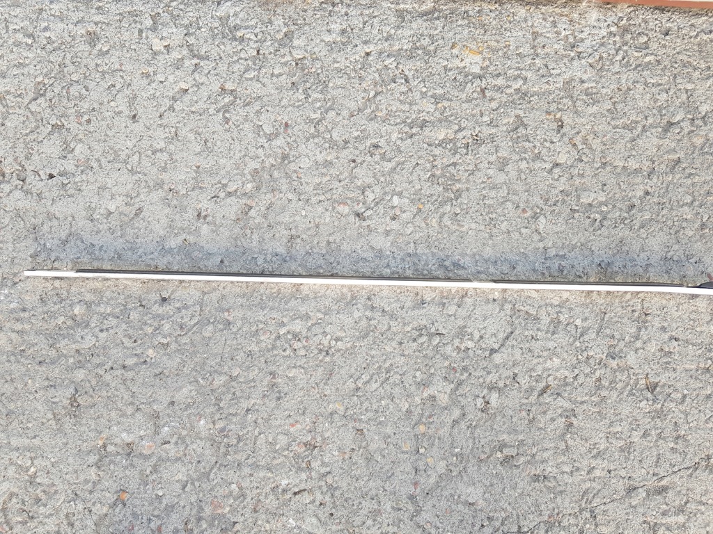 Молдинг наружная подоконная дверь левая задний  хром bmw 7 e38 с Разборки