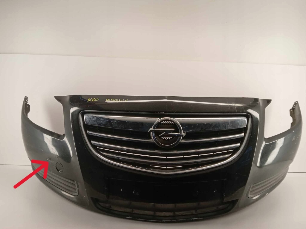 фото №1, Бампер передний решётка радиатора opel insignia a 08-13