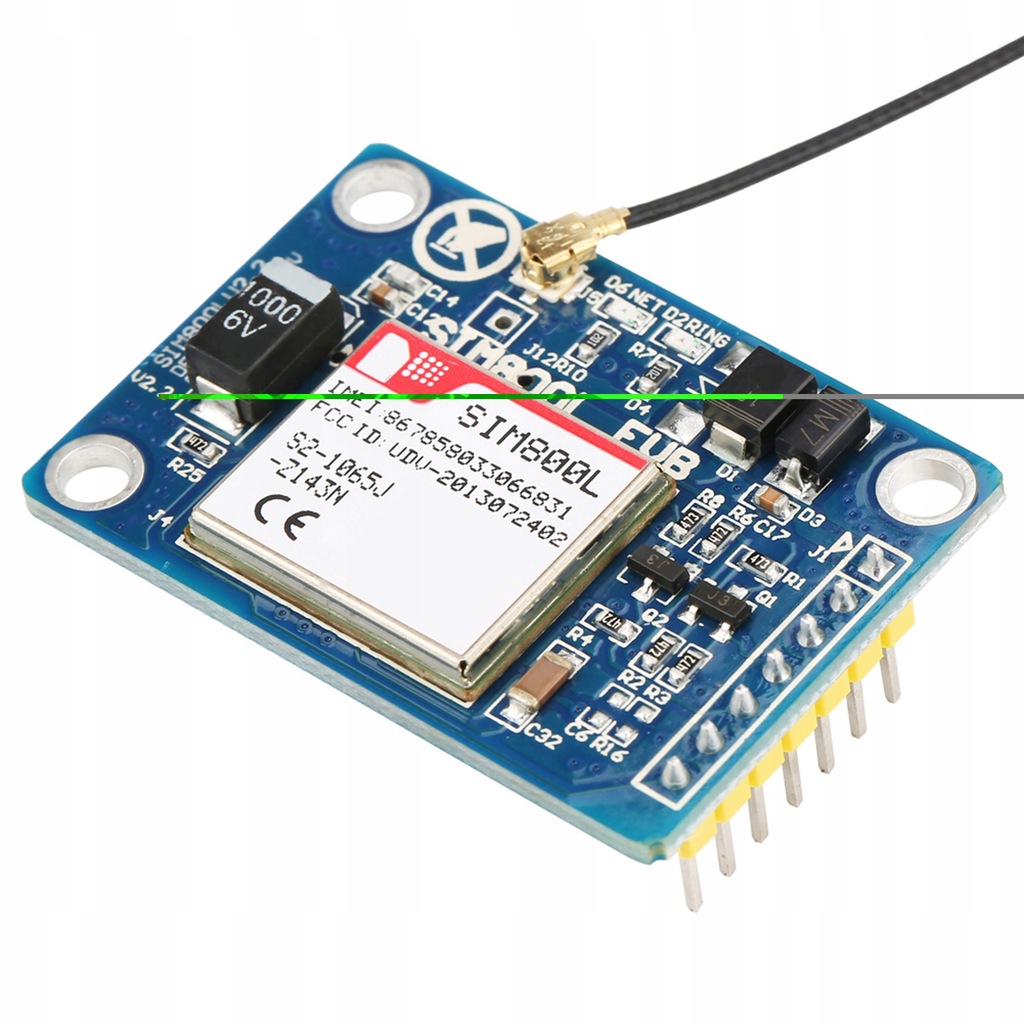 фото №11, 2cm модуль sim800l модуль gsm/gprs pe69j