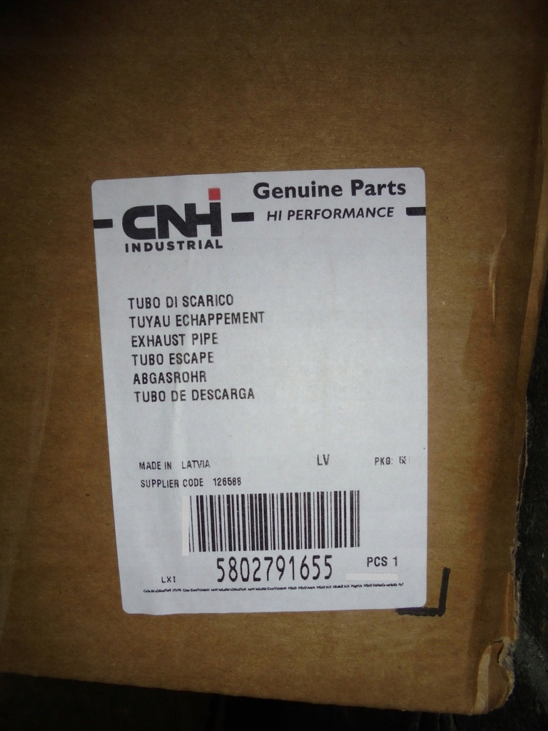 фото №7, Труба вихлопна iveco trakker stralis 5802791655