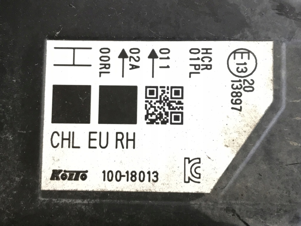 фото №14, Nissan qashqai j11 13-17 лампа права 10018013