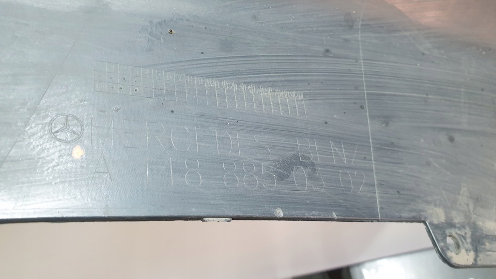 фото №16, Дифузор спойлер mercedes cla c118 x118 a1188850302