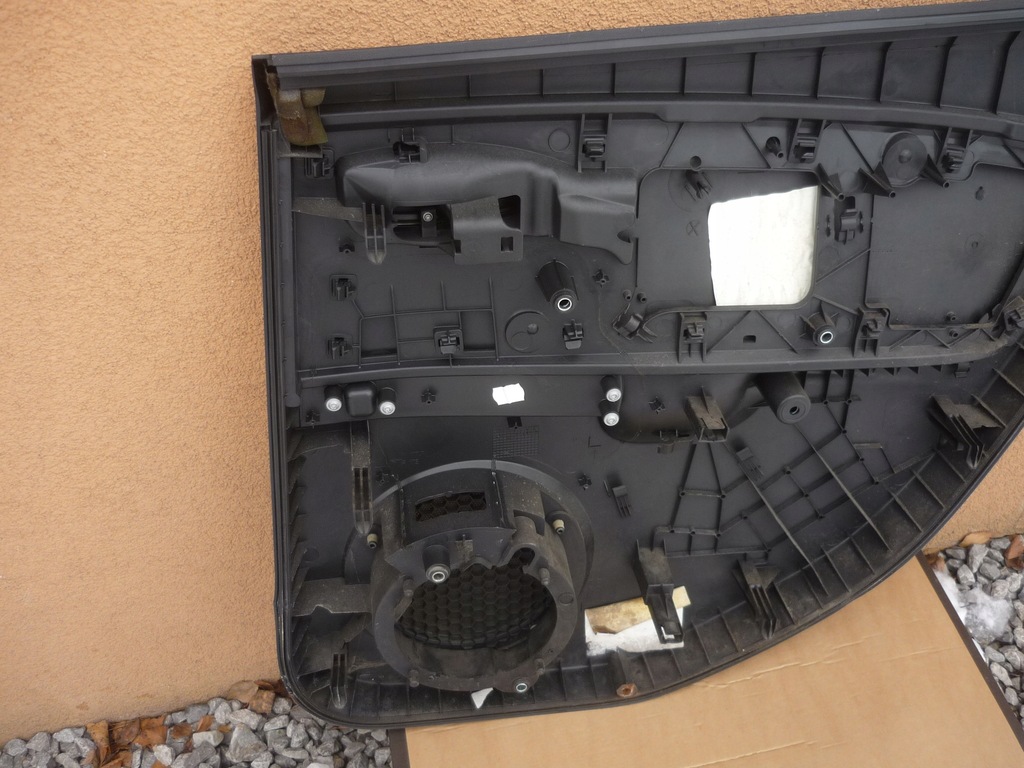 фото №10, Обшивка обивка дверь левый задняя seat leon ii хороший bordowy