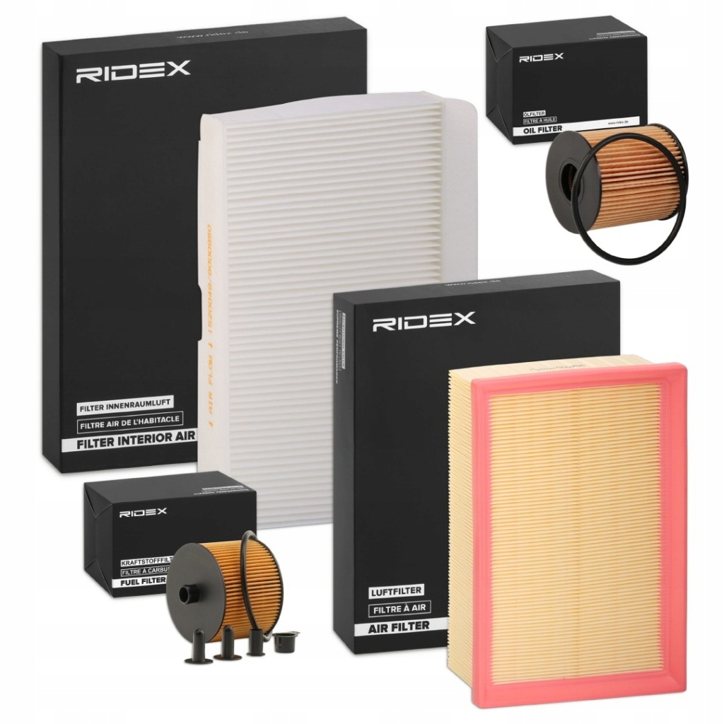 фото №1, Ridex набір фільтрів do renault trafic ii фургон fl captur j5, h5