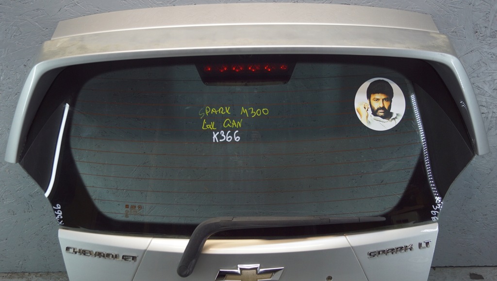 фото №7, Крышка багажника багажника задняя chevrolet spark m300 iii gan