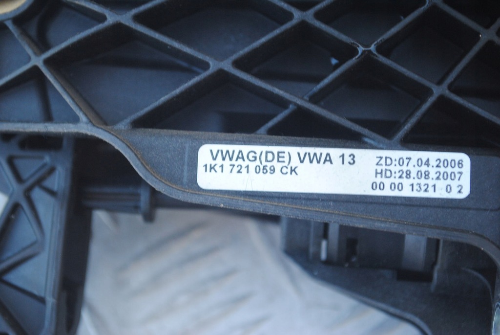 фото №5, Педаль сцепления 1k1721059ck vw eos 2.0 tdi