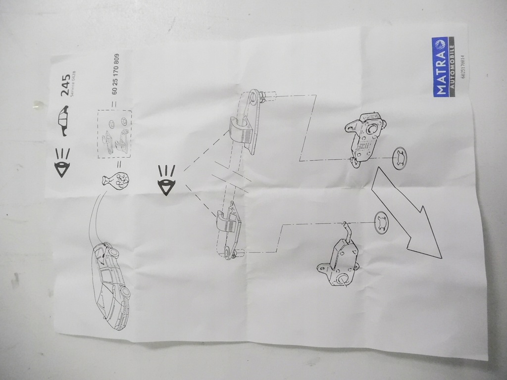 фото №3, Блокировка руля renault espace оригинальный номер 6025170809